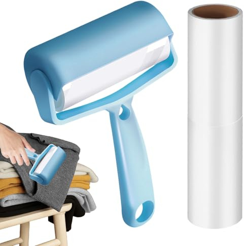Sticky Lint Roller, Lint Roller för husdjurshår Bärbar återanvändbar | Klibbiga hushållsrengöringstillbehör, hårborttagningsmedel för katt och hund, hårborttagningsprodukter för