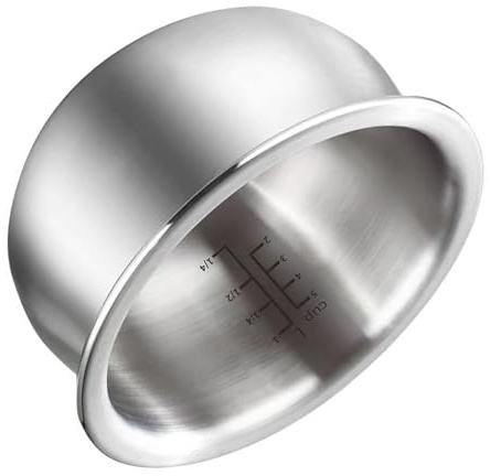 GMBYLBY Reemplazo universal para ollas de arrocera de 2 L, 3 L, 4 L, 5 L, opción de capacidad, diseño de calefacción segura y uniforme, estructura de acero inoxidable, ollas arroceras