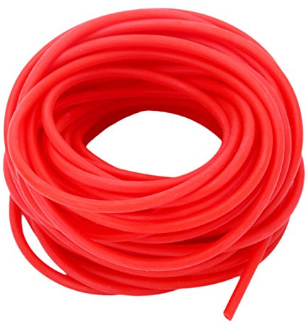MUXSAM 10mètres Bande de Remplacement en Caoutchouc Bandes élastiques pour Lance-Pierres Tube de Bande de Rechange de Latex Naturel élastique pour la Chasse Tir Slingshot Catapult-1632