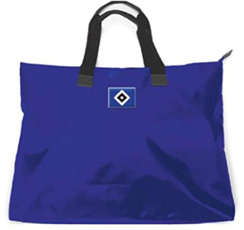 MarkenMerch Strandtasche Hamburger SV, 62 cm, Blau Mit Logo