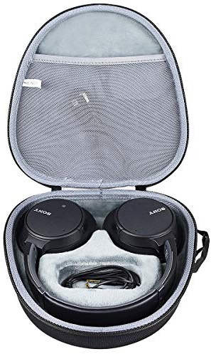 AONKE Dur Étui Housse Cas Compatible avec Sony WH-CH720N WH-CH520 WH-XB910N WH-CH710N WH-CH510 WH-H900N WH-CH700N WH-H910N Casque Bluetooth sans Fil (Gray)