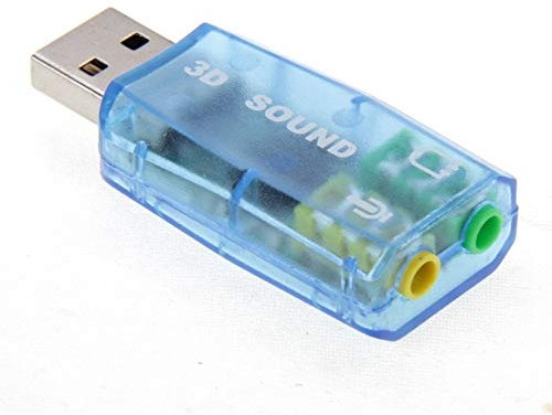 ALTC AYKK USB DSP 5.1 External Sound Card Adapter Mono Channel (Color random delivery)