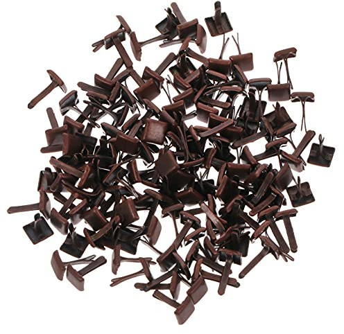 300Pcs Mini Brads Kleine Metall Papier Befestigungen Pastell Brads für Kunst Crafting Schule Projekt Dekorative Scrapbooking DIY Handwerk Liefert