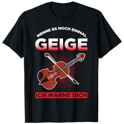 Bratsche Spielen Viola Musik Bratschist Orchester Violist T-Shirt