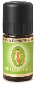 PRIMAVERA Propolis Extrakt Allgäu bio 5 ml - Aromaöl, Duftöl, Aromatherapie - beruhigend, stärkend