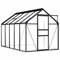 Festnight Alu Gewächshaus Mit Fundament Anlehngewächshaus Gewächshaus Tomatenhaus Winterfest Anthrazit Aluminium 5,89 m² Pflanzenhaus Gewächshäuser Mit Fundament Winterfest Frühbeet