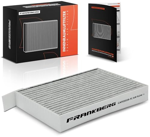 Frankberg Innenraumfilter Pollenfilter mit Aktivkohle 9586051K00 | Kompatibel mit Agila (B) H08, Splash EX