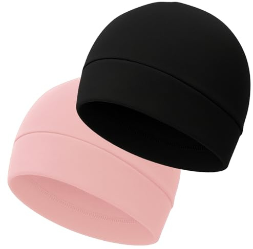 KMUTZENS Fahrradmütze Unter Helm, Leichte Dünne Baumwollmütze Skull Cap für Herren & Damen - Perfekt als Übergangsmütze, Schlafmütze, Laufmütze