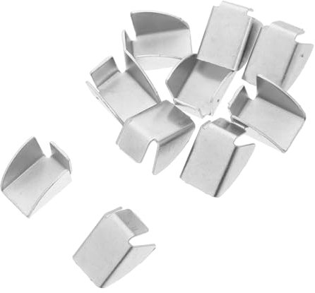 OSALADI 10 Pz Clip Per Scaffale In Metallo Clip Per Scaffale Per Armadietto Clip Per Scaffale In Metallo Clip Per Scaffali Per Carichi Pesanti Supporti Per Scaffale In Metallo Clip Per