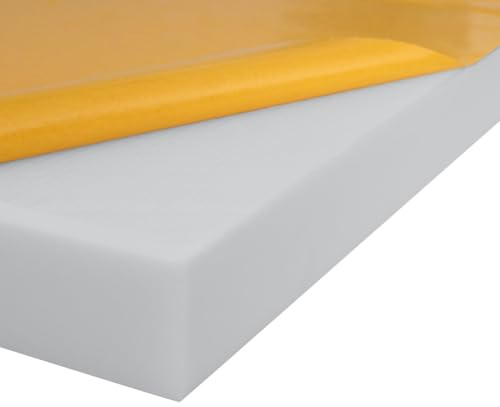 Quiet Please Schallabsorber Basotect® 100x50x7cm hellgrau selbstklebend Schallschutz Schalldämmung für Wand und Decke