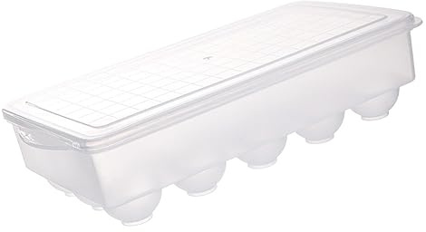DIYEAH 1Pièce Boîte à Œufs Transparent Couvercle Support De Stockage Oeufs Compartiments Pour Réfrigérateur Organisateur Et Durable