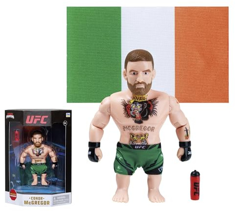 Bizak UFC Legends Conor McGregor, bewegliche Figur, 11,5 cm, mit Zubehör, offizielle Kollektion MMA, über 8 Jahre (64119016-01)