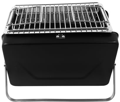 Yardwe Barbecue Da Campeggio in Carbonella Portatile Valigetta Fornello Bbq Esterno Leggero Per Picnic e Giardino