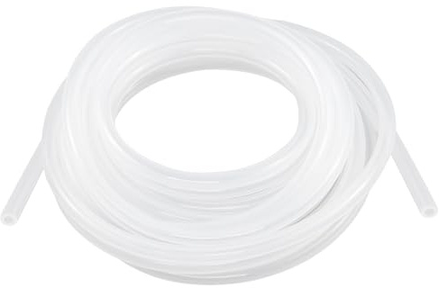 BEASAFY Silikonschlauch 4mm ID x 8mm OD, 5m Schlauch Durchsichtig, für Haushalt, Trinkwasser, Industrie(0.2cm Wandstärke)