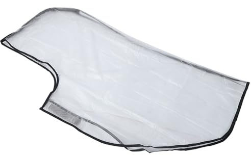 AMONIDA wasserdichte Golftasche, Regenhaube, Umhang, Schutzhülle für Regnerische Tage, Leichtes PVC, Passend für die Meisten Golftaschen