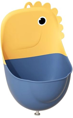 LABRIMP Orinatoio Materiale Pp e Tpr Capacità Grande Design Stand-up, Facile da Pulire per Bambini Maschi da Parete per Addestramento al Vasino a Casa
