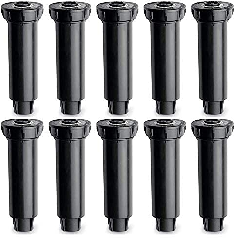 Rainbird Typ 1804 Versenkregner, 10cm (10 Stück), Schwarz