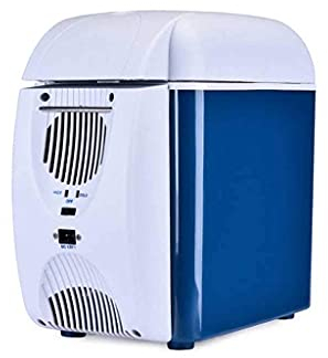 NOALED Mini réfrigérateur, Mini réfrigérateur 7,5 L Réfrigérateur de Voiture Réfrigération Compresseur Congélateur 12 V 24 V Voiture Maison Double Usage Réfrigéré Congelé Petite Voiture Voiture T