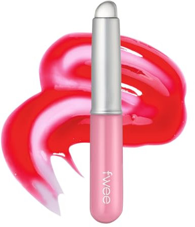 fwee Fingerlike Silicone Lip Brush Slim | Multi-purpose Makeup Blending Brush with Lid