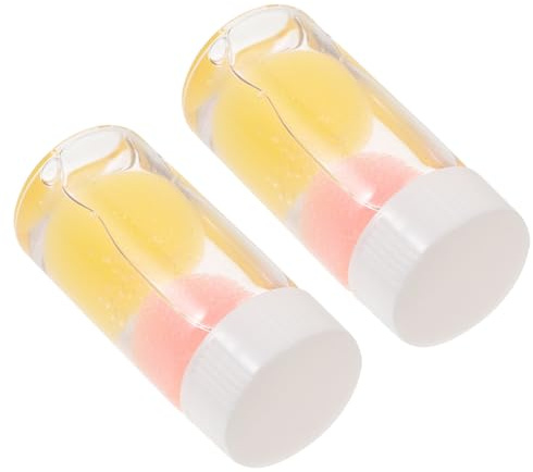 Pinzettenreiniger für Wimpernverlängerung Pinzette, 2 Stück | Wimperntransplantations Pinzettenreiniger, Pinzette Waschwerkzeug, Reinigungsmittel für Wimpernpinzetten Zufällige Farbe
