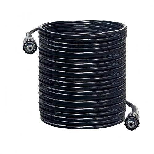 YUYEW Pressue Washer Hose 50ft x 1/4, Upgrade Super Flexible Kink Resistant Heavy Duty High Pressure Hose 4000psi, Universal Electric Power Wash Extension Replacement Hose