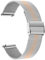 Run Ken Milanese Stainless Steel Watchband Compatible With Garmin Vivomove HR 3 3S / Vivoactive 4 4S 3 / Venu 2 2S Sq/Luxe Style Watch Band Strap(Rose Gold Silver,Venu 2S 40mm)