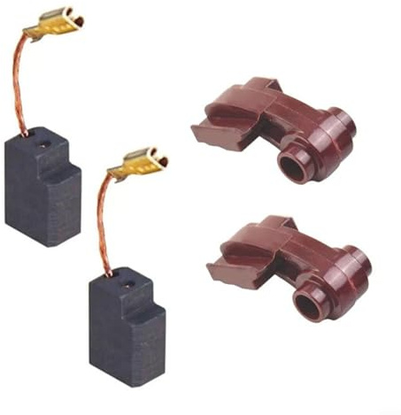CNANRNANC Spazzola di carbone professionale Bracci Set 648743-00 Con Supporti Per DeWalt Smerigliatrice Angolare D28115 D28140 D28144 Parti di Utensili Elettrici