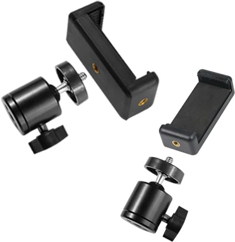 Supporto da tavolo regolabile per fotocamera treppiede con braccio flessibile e testa da 1/4 di pollice per fotografia in streaming live supporto regolabile