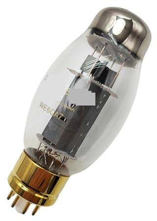 WE6CA7 Vacuum Tube Valve Upgrade EL34 KT77 6L6 6P3P 5881 6CA7-Z 6CA7 Electronic Tubes for Audio Amplifier Kit(4pcs Matched Pair)