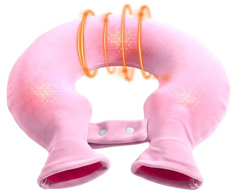 Bolsa De Agua Caliente Para Cuello, Compresa Térmica Impermeable Para Calor Y Frío, Calentador De Hombros Reutilizable, Para El Hogar La Oficina El Invierno La Escuela Los Viajes Las Vacaciones