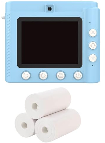 Paquete de cámara instantánea fácil de usar, 3 rollos de papel para impresión térmica para familiares, amigos, niños, cámara de impresión