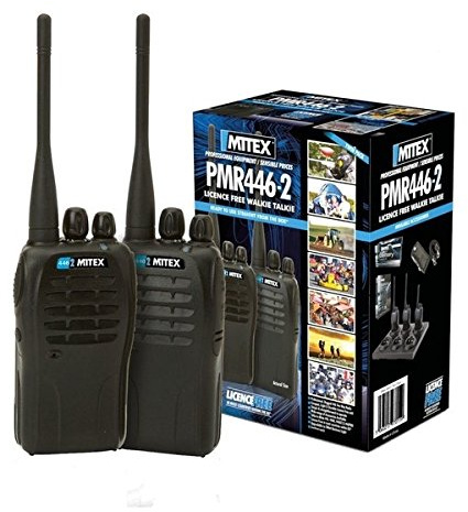 Mitex PMR446 Two-Way Radio - Twin Pack