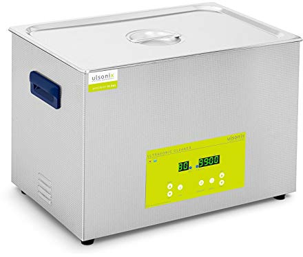 ulsonix Industrial Ultrasonic Cleaner Degas Function Ultrasonic Bath Cleaning 30L 6000W PROCLEAN 30.0S (10 Transducers, 0-80°C, Timer 0-99 min)