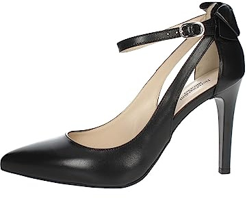 Nero Giardini Scarpe con Tacco Donna Estate E211072DE 100 Decolte Slingback Nero (39)