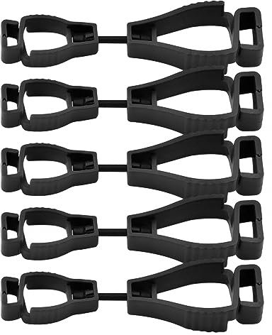 DONGKER 5PCS Glove Holder Clip,Glove Belt Clips for Work Gloves DIY Store Garden Work