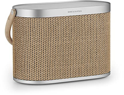 Bang & Olufsen Beosound A5 – Modularer, tragbarer Bluetooth Lautsprecher, leistungsstarker Wireless Speaker für Zuhause und Outdoor, langlebiger Akku und integrierte kabellose Ladefläche -Nordic Weave