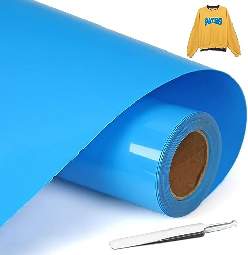 NCRGB Heat Transfer Vinyl(innehåller Verktyg) Transfer Paper,Vinyl för Termisk överföring för T-shirts,De Flesta Textilier,Graveringsmaskiner,Lätt att Klippa och överföra