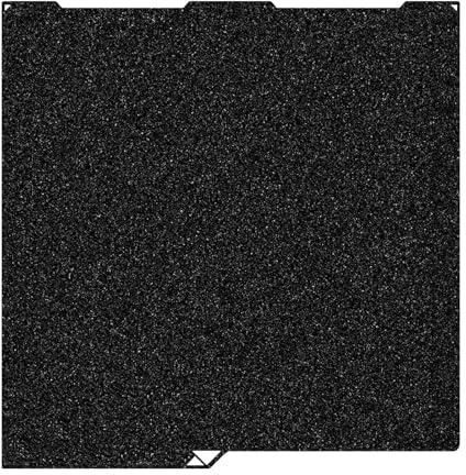 Nssnlur Kobra 3 PEI Druckplatte 256x268mm, Double Sided Textured PEI Spring Steel Druckbett Flexibles PEI Build Plate für Anycubic Kobra 3, Kobra 3 Combo, Kobra 3 V2 3D-Drucker Plattform