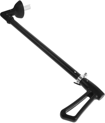 Ersatz Schiebestange für Kinderwagen und Scooter, Schwarz | Kunststoff und Legierung, Ergonomisches Design mit Schnellverschluss, Ersatzteil für Eltern