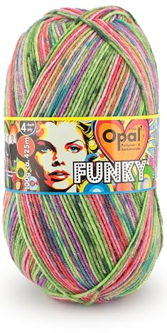 OPAL 4-fach 100g Funky 11581 - singende Ballerinaschlappen