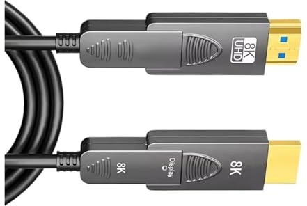 Cavo HDMI 2.1 Cavi Ad Altissima Velocità Da 48 Gbps 8K60Hz 4K120Hz EARC HDCP E .3 HDR10 For PS5 Xbox TV 4K For Connessione Audio(15m)