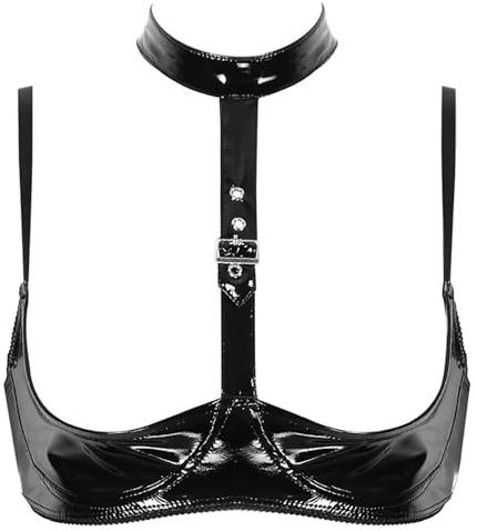 Genérico Conjunto Sexy Mujer Lenceria Picante Tangas para Picardias Talla Grande Ropa Abierta Cuero Eróticos Disfraces Latex Hot Lingerie