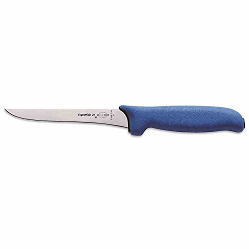 F. DICK ExpertGrip 2K Ausbeinmesser, Steif, Metzgermesser (Messer mit Klinge 13cm, X55CrMo14 Stahl, nichtrostend, 56 HRC, blau) 82168131-66