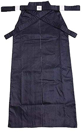 G-LIKE Kampfsport Kendo Kenjutsu Uniform - Traditionelle Japanische Schwertkampfkunst Kostüm Karate Ninja Aikido Training Kleidung Keikogi Jacke Hakama Hose für Männer Frauen (Blue, XXL)