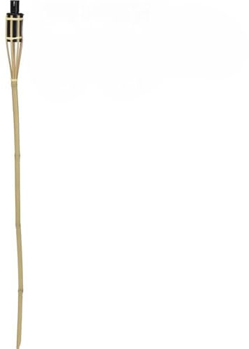 Pro Garden - Torcia da giardino naturale, 120 cm, in bambù, marrone chiaro