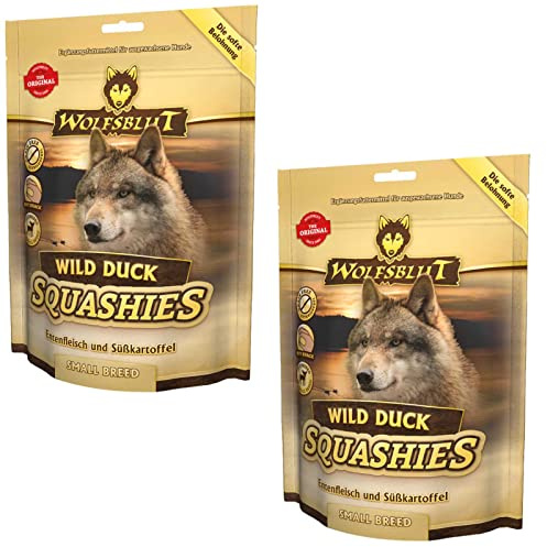 Wolfsblut Squashies Wild Duck Small Breed für Hunde- Doppelpack - 2 x 350g