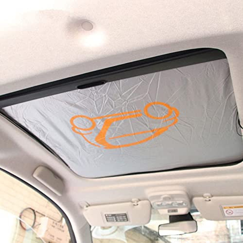 LJZYL Auto Schiebedach Glas Sonnenschutz Für Smart Fortwo 453 2015 2016 2017 2018 2019 Auto Windschutz Abdeckung UV Sonnenschutz Abdeckung Zubehör