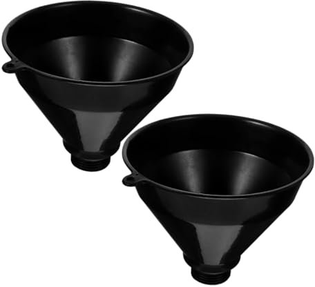 TOPBATHY Imbuti in Plastica Di Grandi Dimensioni Da 2 Pezzi Per Uso Automobilistico Imbuti A Bocca Larga Per Cambio Olio in Plastica Di Per Uso Domestico