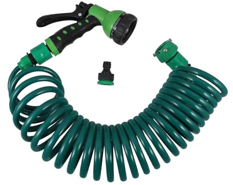 PAMINGONO Manguera De Jardín Extensible Rociador Manguera De Lavado De Coches Resistente Flexible y Para Exterior