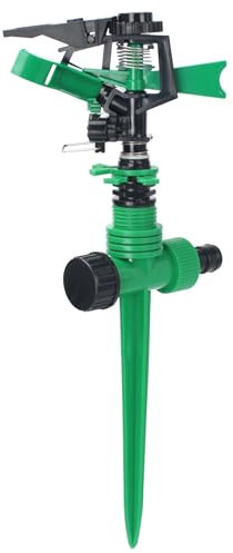 360°-Impulsregner – Verstellbarer Sprinkler mit Einrastung für präzise Reichweite, 3/4-Zoll-Anschlüsse. Ideal für effiziente Bewässerung